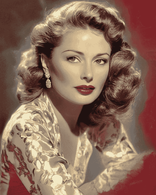 Barbara Stanwyck Famous Actress Diamond Painting