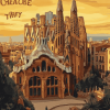 Barcelona Cityscape Spain Diamond Painting