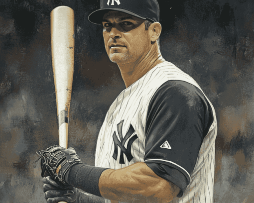 Baseball Icon Aaron Boone Diamond Painting