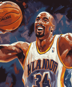 Basketball Legend Karl Malone Diamond Painting