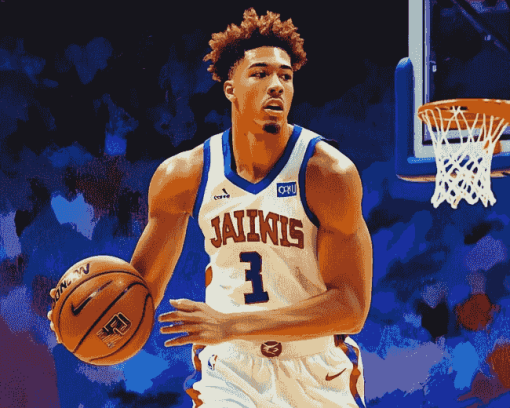 Basketball Star Jalen Wilson Diamond Painting