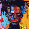 Basquiat Abstract Colorful Diamond Painting