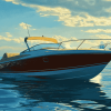 Bayliner Ocean Scene Diamond Painting