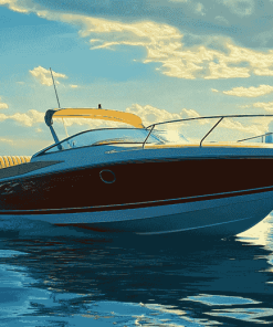 Bayliner Ocean Scene Diamond Painting