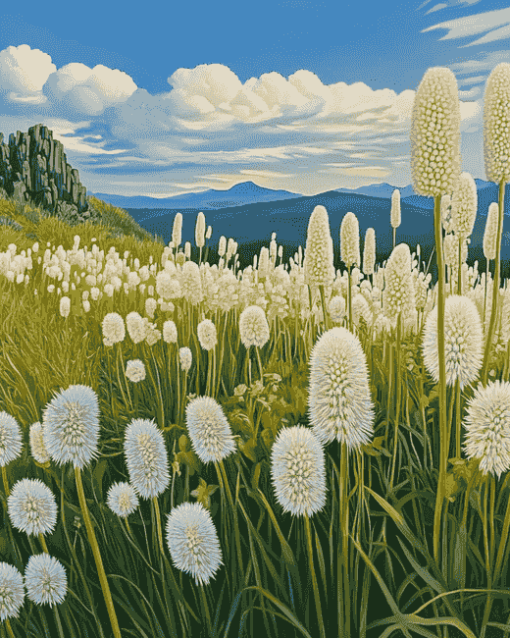 Beargrass Meadow Scene Diamond Painting