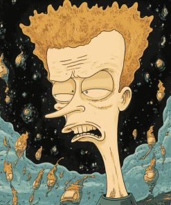 Beavis Animation Diamond Painting