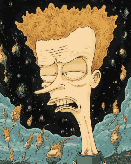 Beavis Animation Diamond Painting