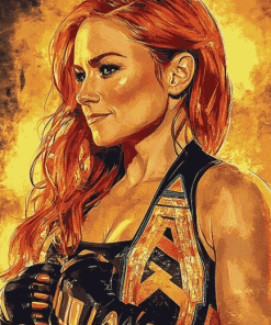 Becky Lynch WWE Diamond Painting