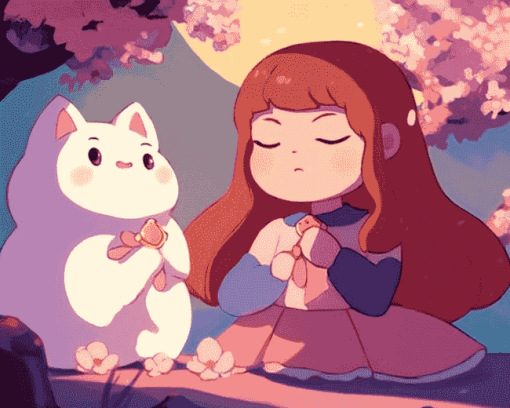 Bee And Puppycat Anime Diamond Painting