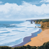 Bells Beach Seascapes Diamond Painting