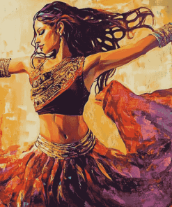 Belly Dancer Woman Diamond Painting