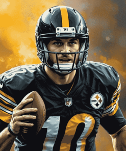 Ben Roethlisberger Football Legend Diamond Painting