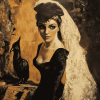 Ben Stahl Vintage Woman Diamond Painting