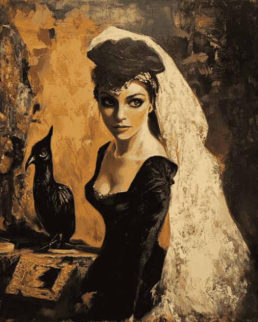 Ben Stahl Vintage Woman Diamond Painting