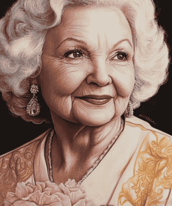 Betty White Iconic Women Diamond Painting