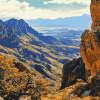 Big Bend National Park Scenic View Diamond Painting