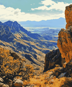 Big Bend National Park Scenic View Diamond Painting