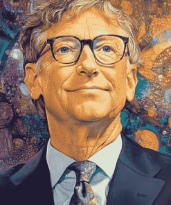 Bill Gates Legacy Diamond Painting