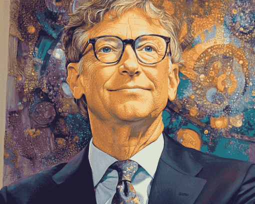 Bill Gates Legacy Diamond Painting