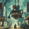 Bioshock Animation Robots Diamond Painting