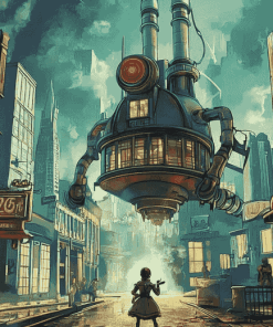 Bioshock Animation Robots Diamond Painting