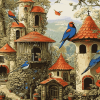 Bird House Gardens by Ciro Marchetti Diamond Painting