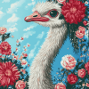 Bird and Ostrich Floral Diamond Painting