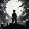 Black Clover Yami Moonlit Silhouette Diamond Painting