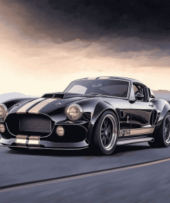 Black Ford Shelby Cobra Car Diamond Painting