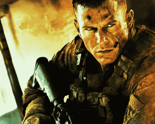 Black Hawk Down Film Characters Diamond Painting