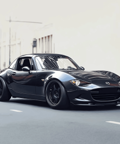 Black Mazda Miata Car Diamond Painting