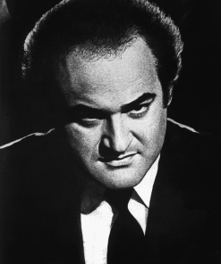 Black and White Jim Belushi Diamond Painting