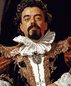 Blackadder Comedy Series Diamond Painting