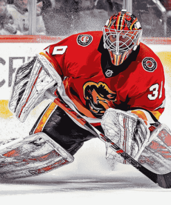 Blackhawks Hockey Goalie Diamond Painting