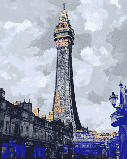 Blackpool Tower Diamond Painting