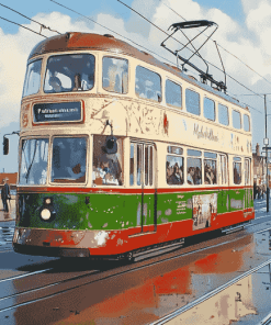 Blackpool Tramway Journey Diamond Painting