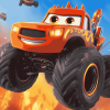 Blaze Monster Machines Animation Diamond Painting