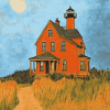 Block Island Southeast Lighthouse Diamond Painting