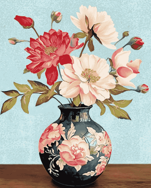 Blossom Vase Diamond Painting