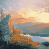 Blowing Rock Lakes Diamond Painting