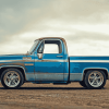 Blue C10 Chevy Truck Diamond Painting