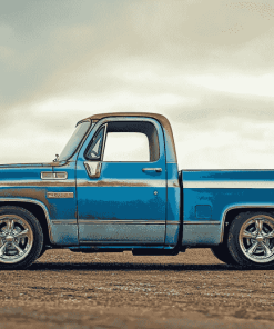 Blue C10 Chevy Truck Diamond Painting