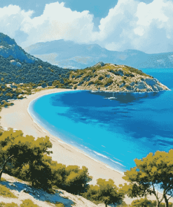 Blue Lagoon Beaches Dream Diamond Painting