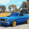 Blue Xb Gt Falcon Vehicles Diamond Painting