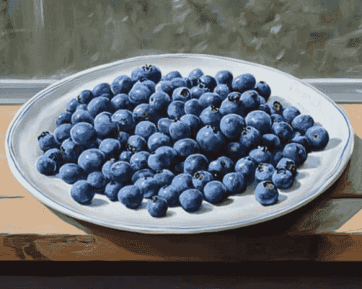 Blueberry Fruits Patio Diamond Painting