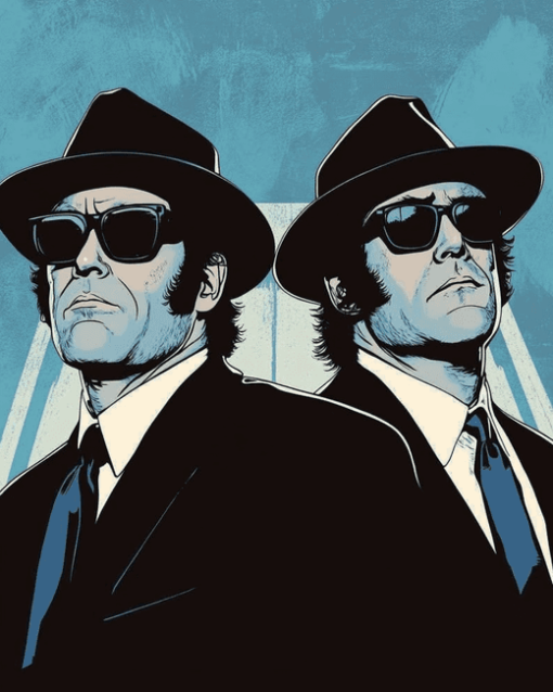 Blues Brothers Movie Diamond Painting