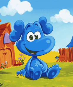 Blues Clues Animation Diamond Painting