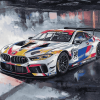 Bmw M8 Gte Engines Diamond Painting