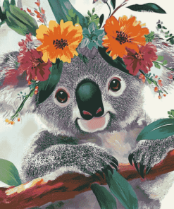 Bohemian Koala Diamond Painting