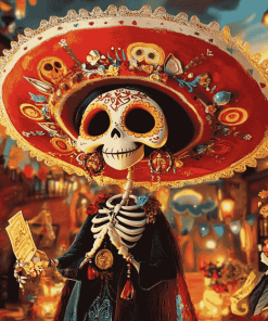 Book of Life Animation Theme Diamond Painting